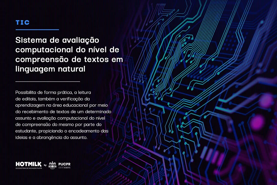 patente de sistema de avaliação computacional ao nivel de compreensao de textos em linguagem natural