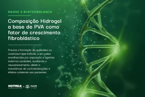 patente de composição hidrogel a base de pva como fator de crescimento fibroplástica