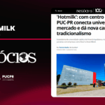 Hotmilk em matéria da home da época negócios