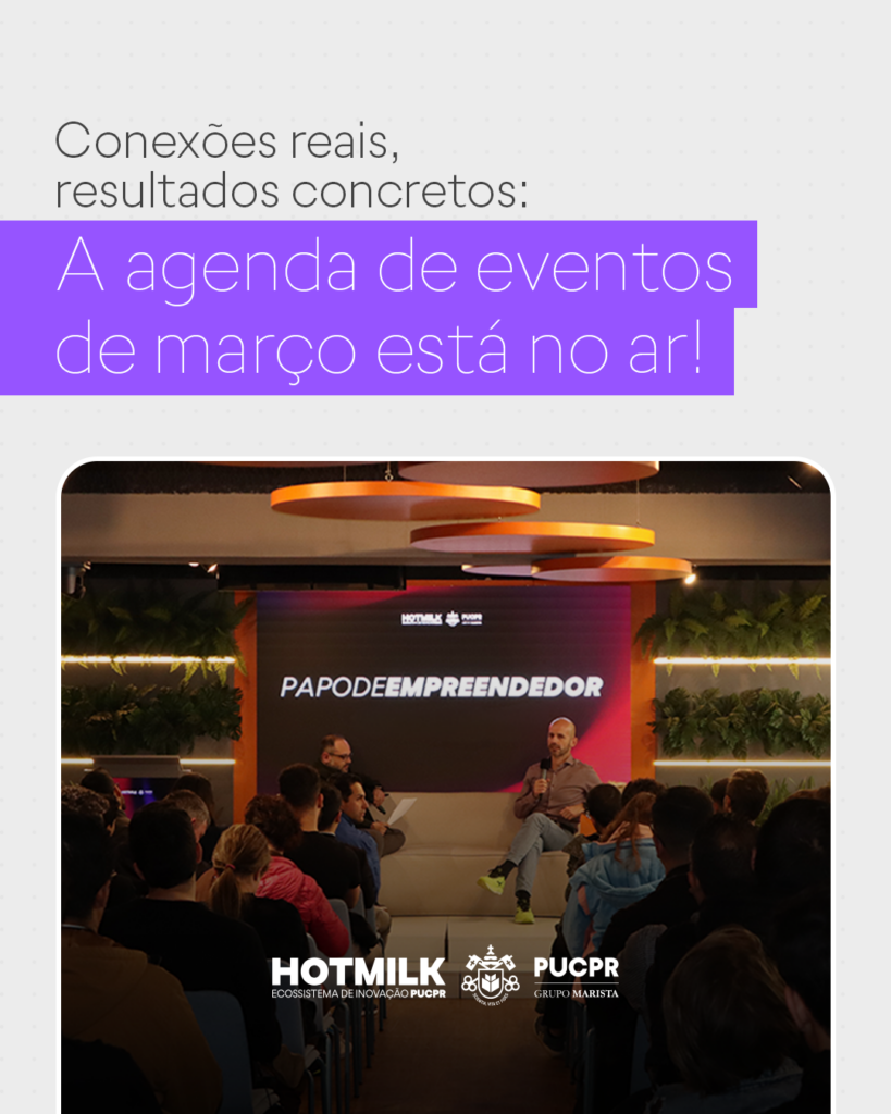 Conexões reais, resultados concretos: A Agenda de Eventos de Março está no Ar Imagem de evento realizado no Hotmilk